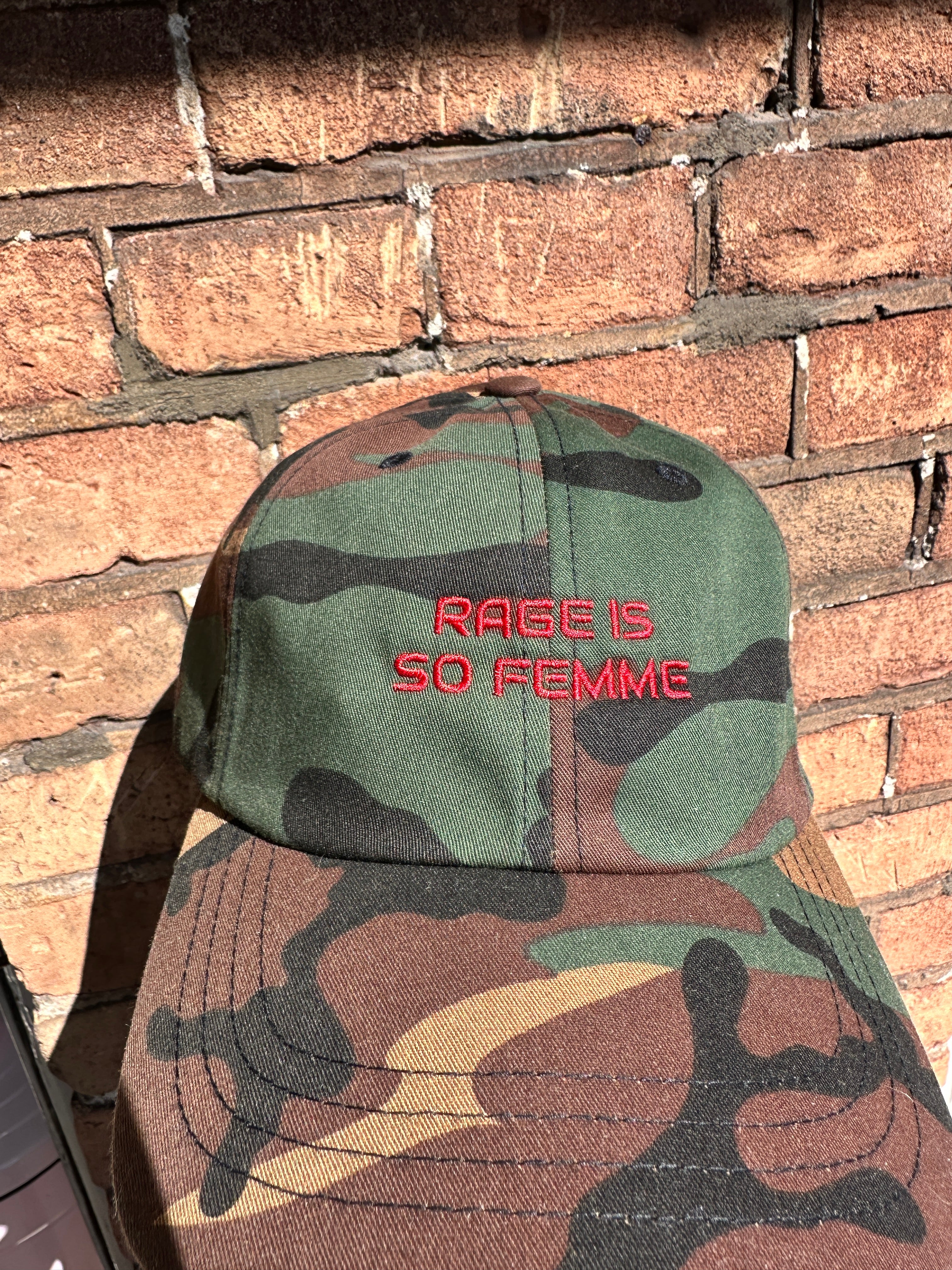 RAGE CAMO HAT