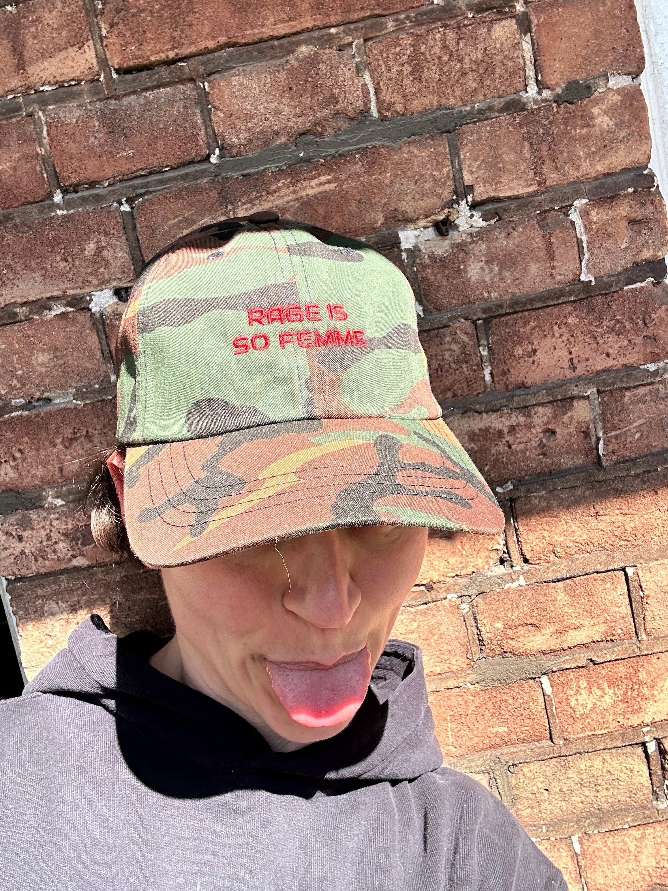 RAGE CAMO HAT